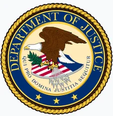 U.S. Department of Justice logo