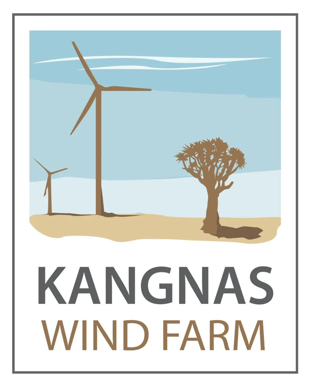 Kangnas Wind Farm logo
