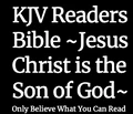 KJV Readers Bible logo