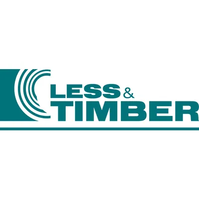 LESS & TIMBER logo