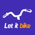 Let it bike logo