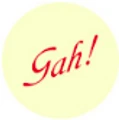 Lisa Says Gah logo