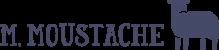 M. Moustache logo