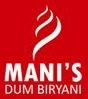 Mani's Dum Biryani logo