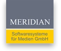 MERIDIAN software systems for media logo