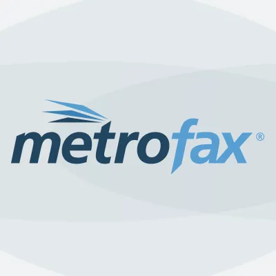 MetroFax logo