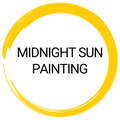 Midnight Sun Painting logo