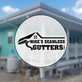 Mike Seamless Gutters logo