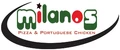 Milanos Pizza logo