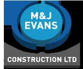 M&J Evans Construction logo