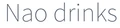 Nao drinks logo