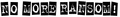 No More Ransom logo