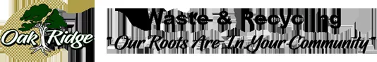 Oak Ridge Waste & Recycling logo