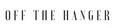 OFF THE HANGER logo