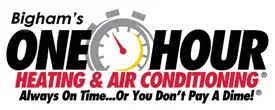 One Hour Heating logo