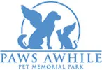Paws Awhile Pet Memorial logo