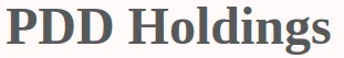 PDD Holdings logo