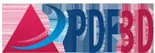 PDF3D logo