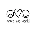 Peace Love World logo