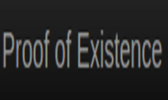 Proof of existence logo