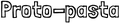 Proto Pasta logo