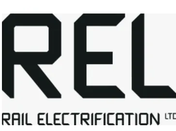 Rail Electrification Limited (REL) logo