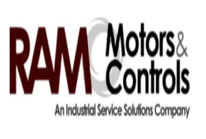 RAM Motors and Controls logo