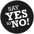 Say YES to NO logo
