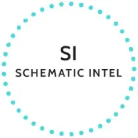 Schematic Intel logo