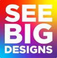 See Big Designs logo