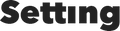 Setting logo