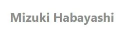 Mizuki Habayashi logo