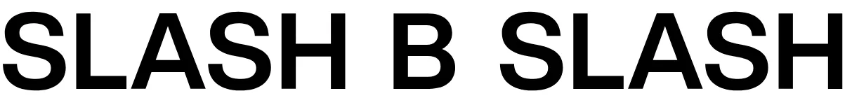 SLASH B SLASH logo