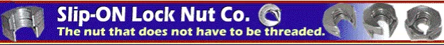 Slip-ON Lock Nut logo