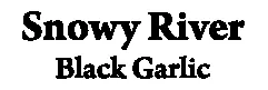 Snowy River Black Garlic logo