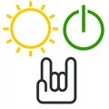 Solar Power Rocks logo