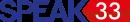 SPEAK33 logo