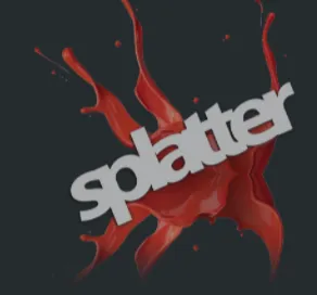 Splatter logo