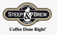 Steep & Brew Coffee logo