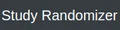 Study Randomizer logo
