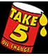 Take 5 Oil Change logo