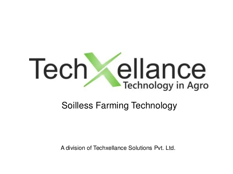 Techxellance Agro