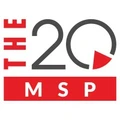 The 20 MSP logo