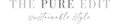 The Pure Edit logo