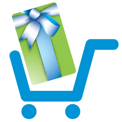 The gift card cafe logo