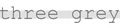 Three Grey logo