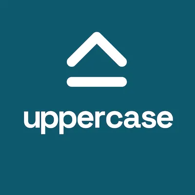 uppercase logo