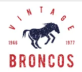 Vintage Broncos logo