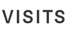 Visits logo