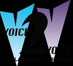Voice 2 Voice logo